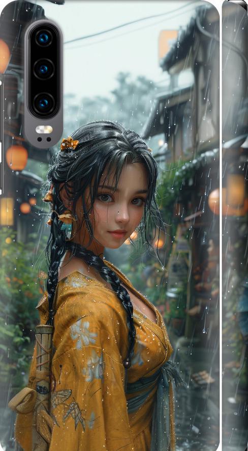 Чехол на Huawei P30 Anime-girl (6133m-1622-42517)