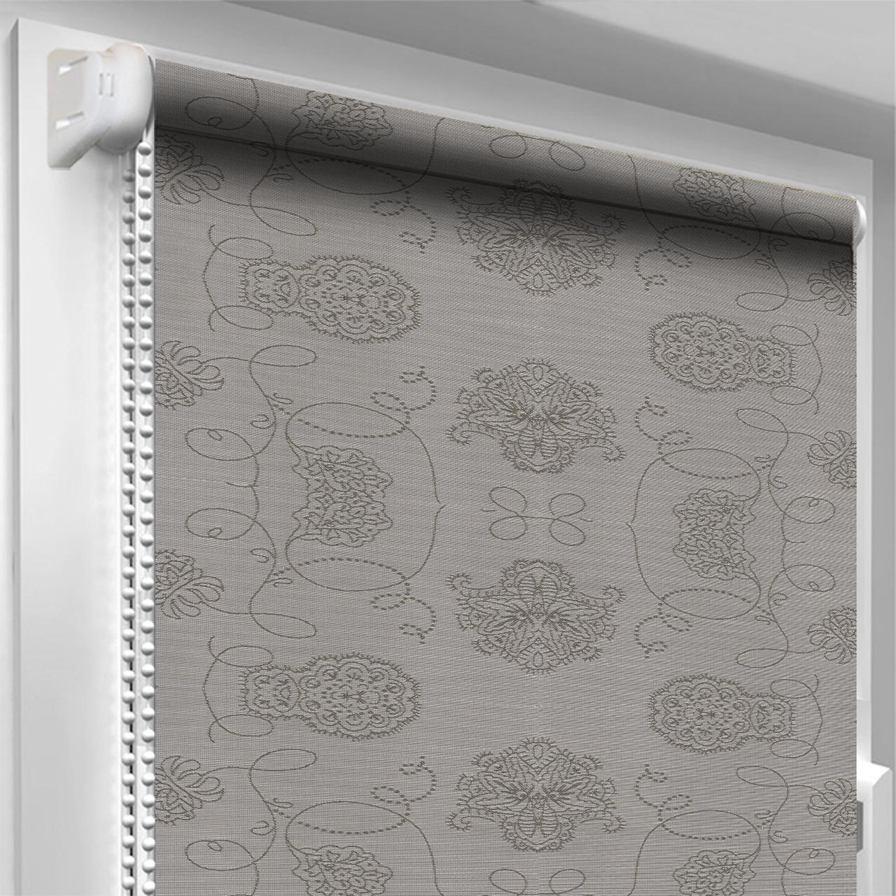 Рулонна штора DECO SHARM Кінга 403 700х1700 мм Сірий (1214557)