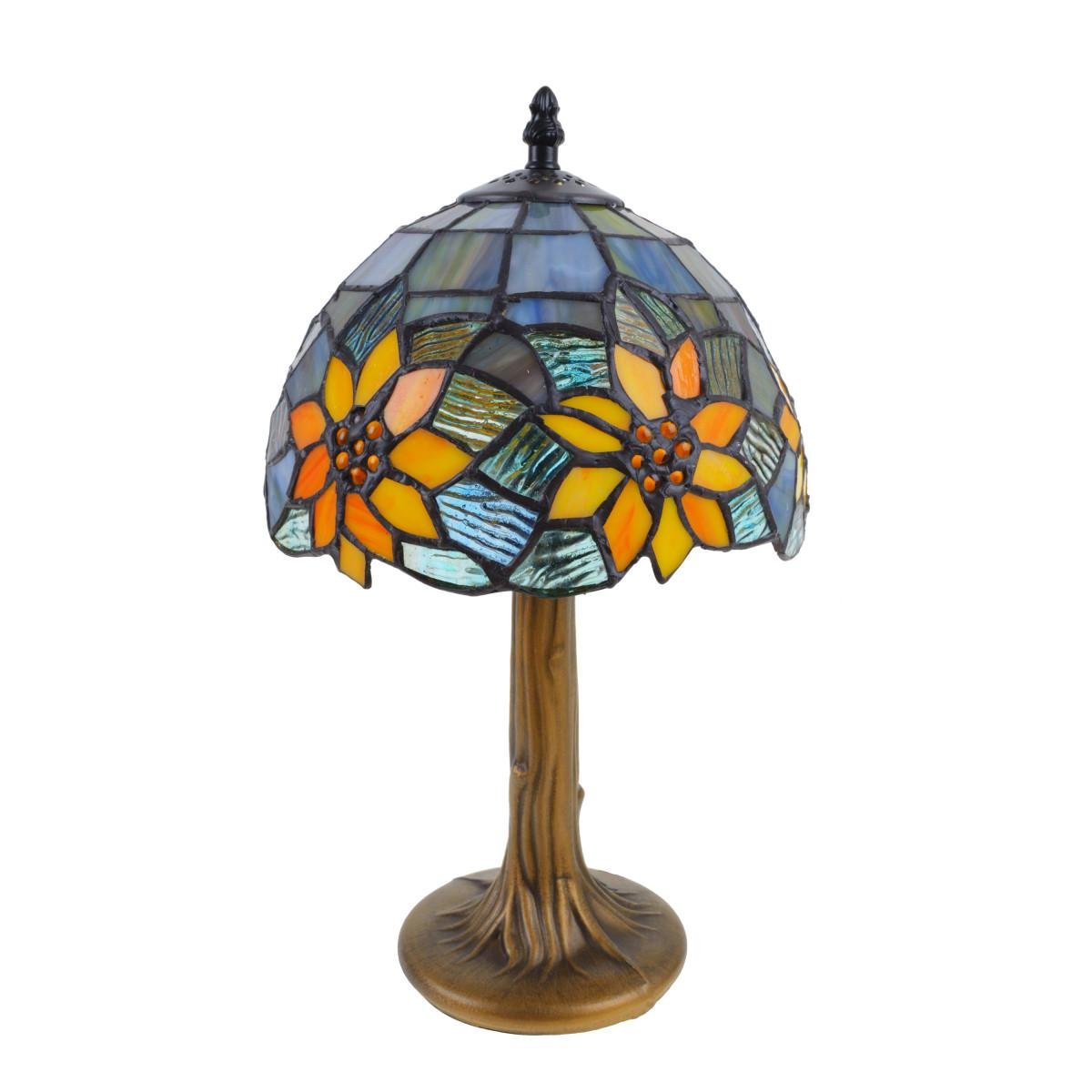 Настольная лампа Тиффани Brille BR-653T/8-1 E14