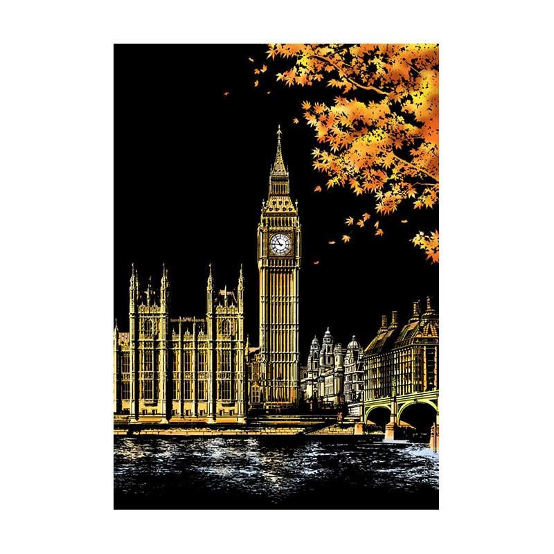 Скретч-картина YUELU M1-А04 London