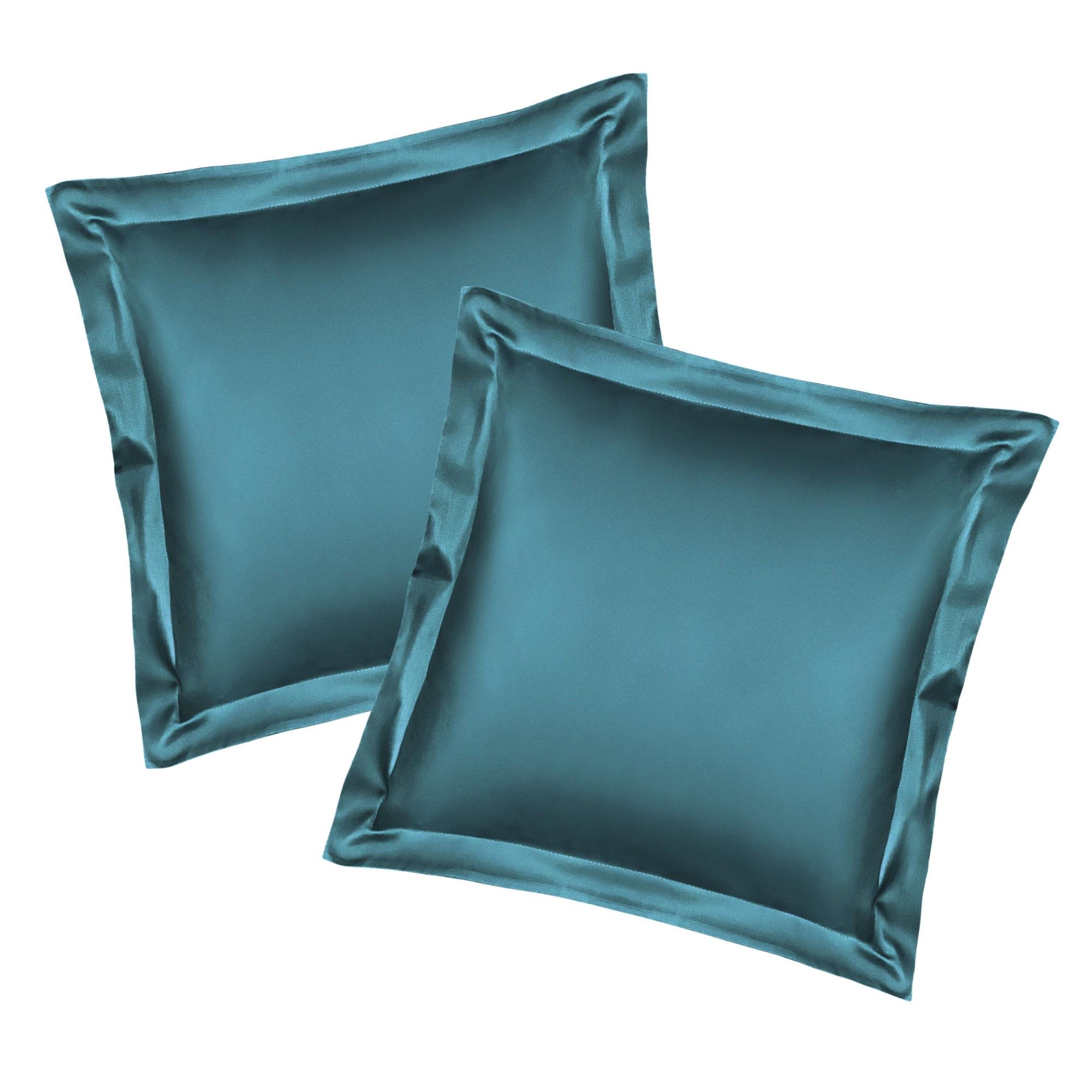 Наволочки оксфордські PAGOTI Minimal 70х70 см 2 шт. Бірюзовий (8545958)