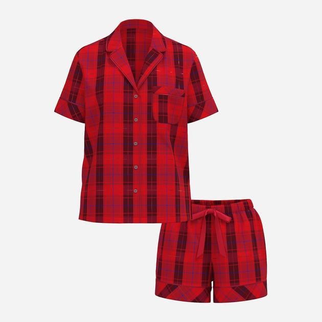 Піжама фланель сорочка/шорти Victoria's Secret Flannel Short Pajama Set XS Червоний (26811454D) - фото 3 Піжама фланель сорочка/шорти Victoria's Secret Flannel Short Pajama Set XS Червоний (26811454D) - фото 3