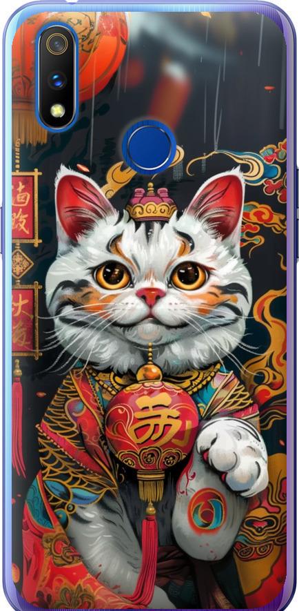 Чохол на Realme 3 Pro China Cat v2 (6135u-1863-42517)