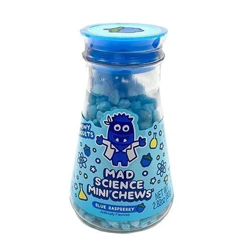 Конфеты жевательные Sweet Bandit Mad Science Blue Raspberry 80 г (2088372978)