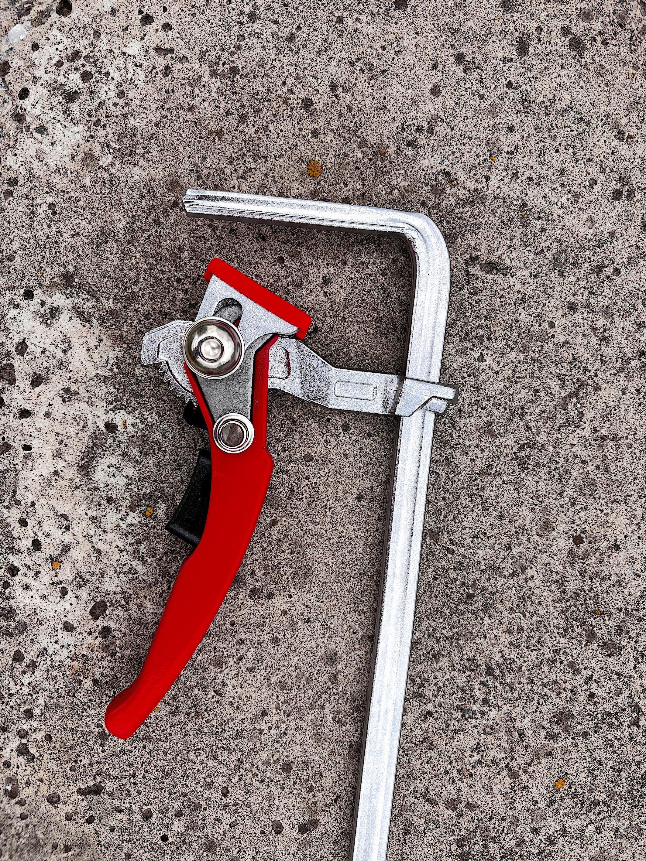 Струбцина для направляючої шини DMT важільна швидкозатискна 300х60 мм - фото 5 Струбцина для направляючої шини DMT важільна швидкозатискна 300х60 мм - фото 5