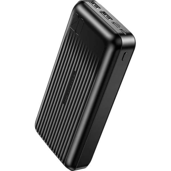 Повербанк XO PB302 20000mAh Light D Чорний (286)