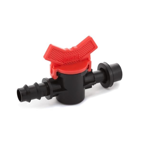 Кран стартовый с резинкой Presto-PS для трубки 16 мм (OV-0416-R) Кран стартовый с резинкой Presto-PS для трубки 16 мм (OV-0416-R)