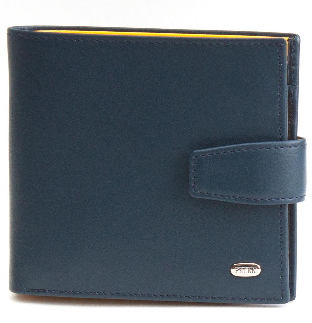 Портмоне мужское Petek 2323 Желтый/Синий (2323-167-A17)
