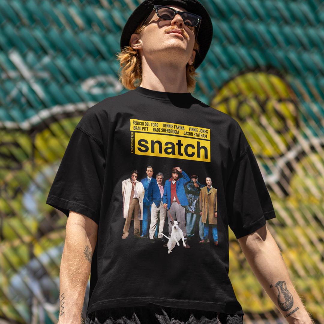 Футболка унісекс Snatch Poster L Чорний (0000012871)