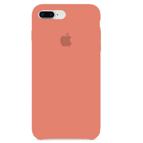 Чехол SIlicone Case для iPhone 7 Plus/8 Plus New Apricot