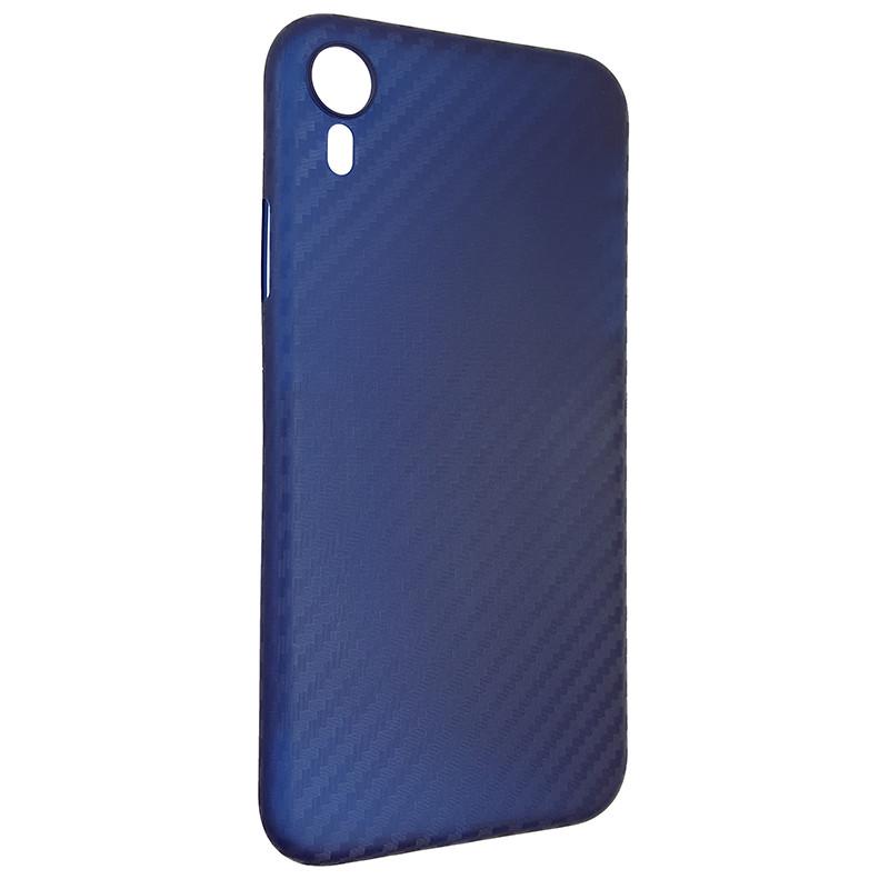 Чехол Anyland Carbon Ultra thin для Apple iPhone XR Blue (29caa1-3104)