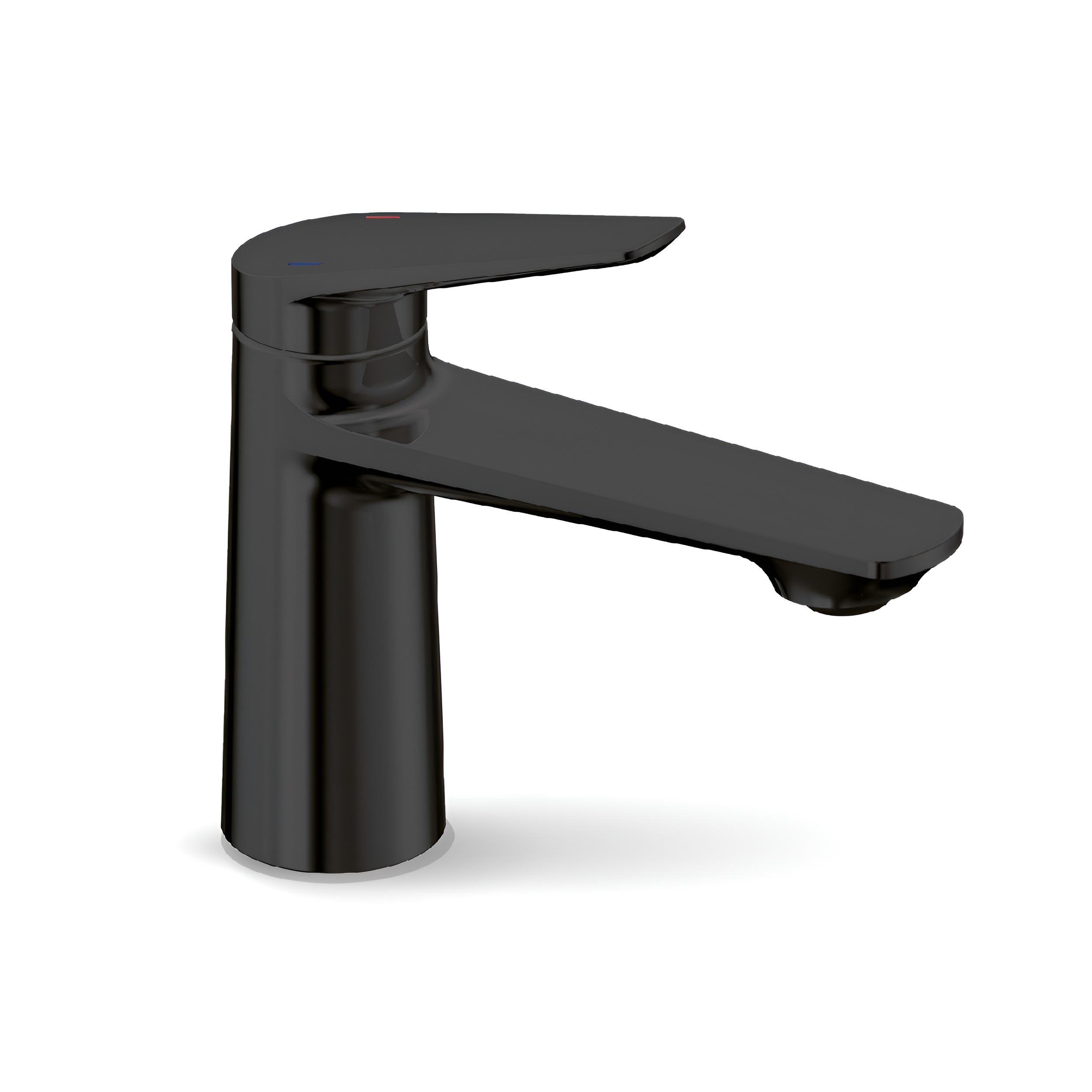 Смеситель для умывальника FADO Garda однорычажный d 26 мм Черный матовый (FD-MIX0504B)