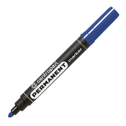 Маркер перманентний Centropen 2,5 мм Синій (8566/03)