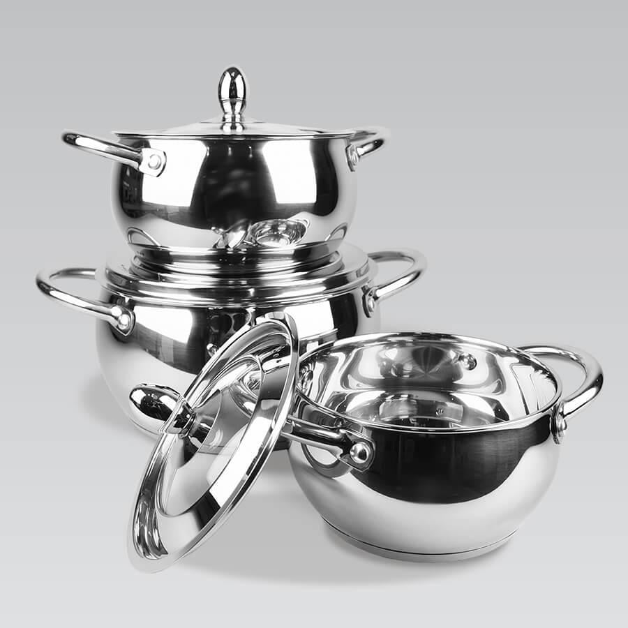 Набор кухонной посуды Maestro Jambo Apple 6 пр. (MR-3509-6M)