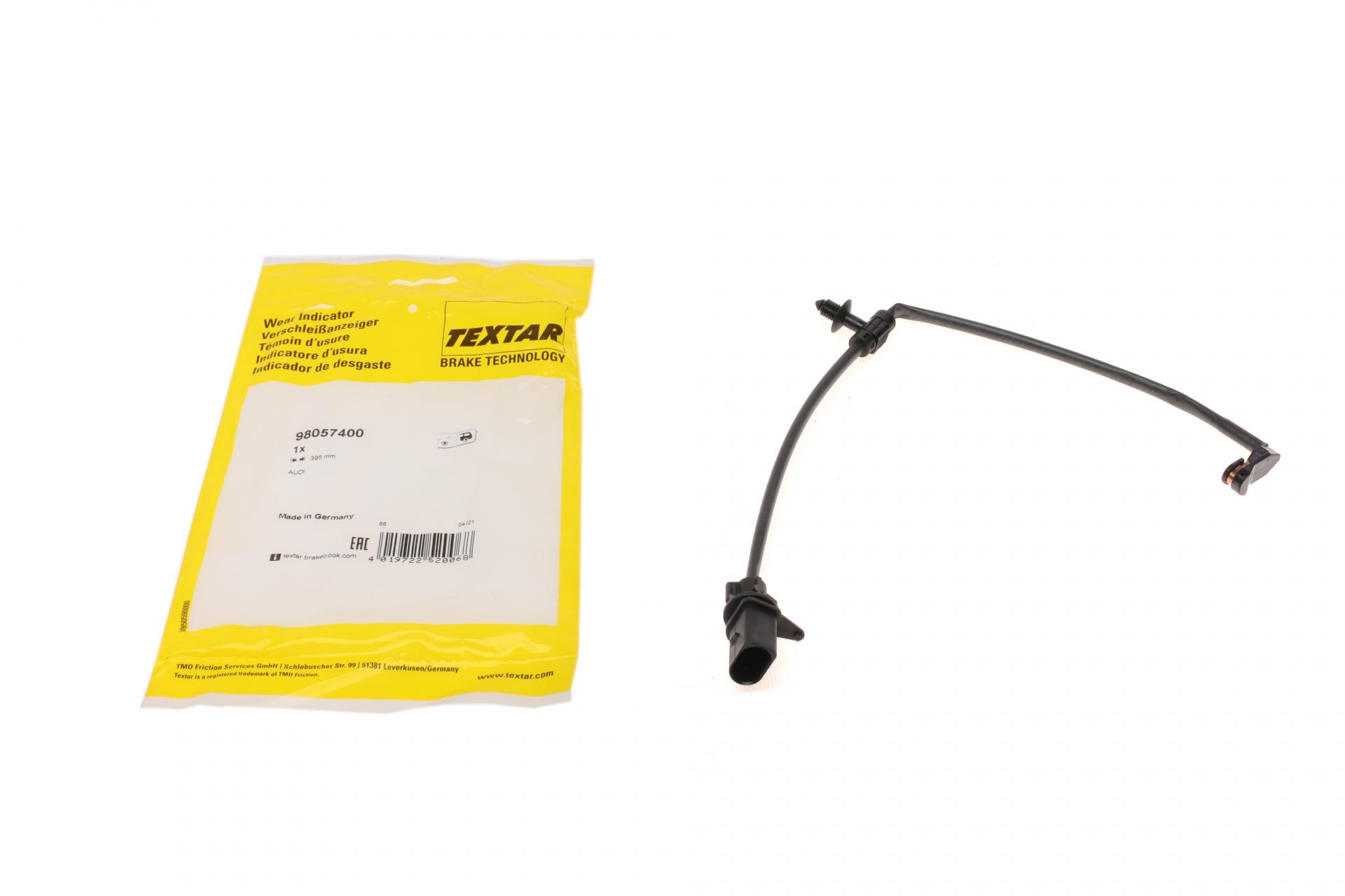 Датчик износа тормозных колодок задних Audi A6/A7/A8/Q7/Q8/VW Touareg 15- L 395 мм (98057400)