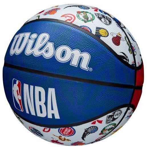 Мяч баскетбольный Wilson NBA ALL TEAM BSKT RWB 7 (WTB1301XBNBA) - фото 4