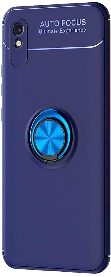 Чехол с кольцом Auto Focus для Xiaomi Redmi 9A Blue (15887-28)