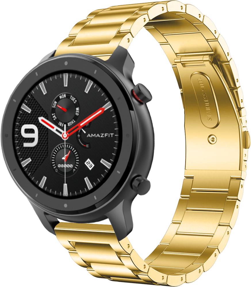 Браслет металлический Shape для Amazfit GTR 47mm Gold (25276-2A)