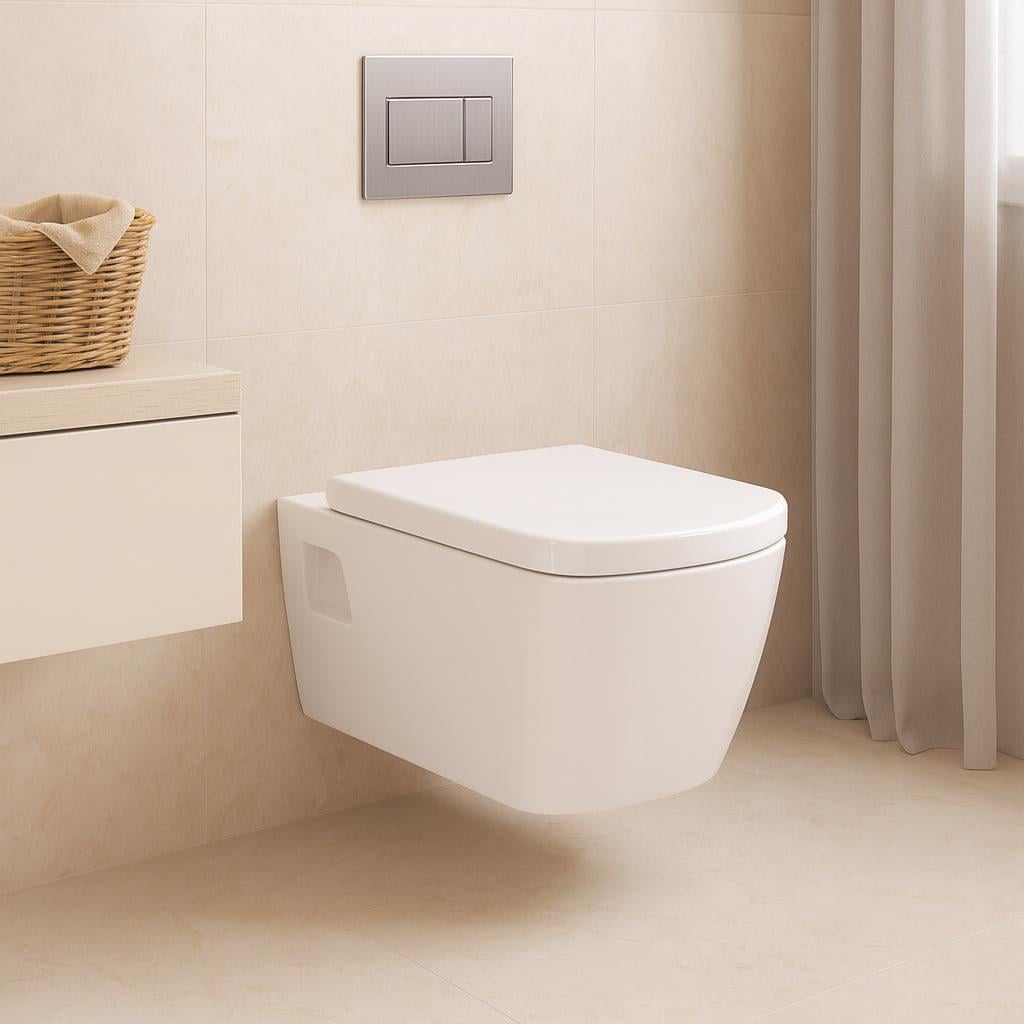 Унитаз подвесной VIBA KARENA керамический Белый (C15299)