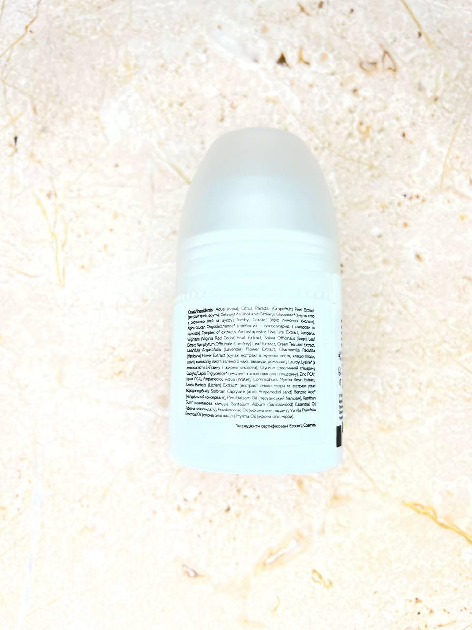 Дезодорант натуральный шариковый Choice DEO Sandal без алюминия и спирта 50 мл (1838385494) - фото 4