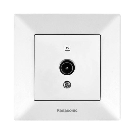 Розетка TV конечная Panasonic Arkedia Белый (22586195)