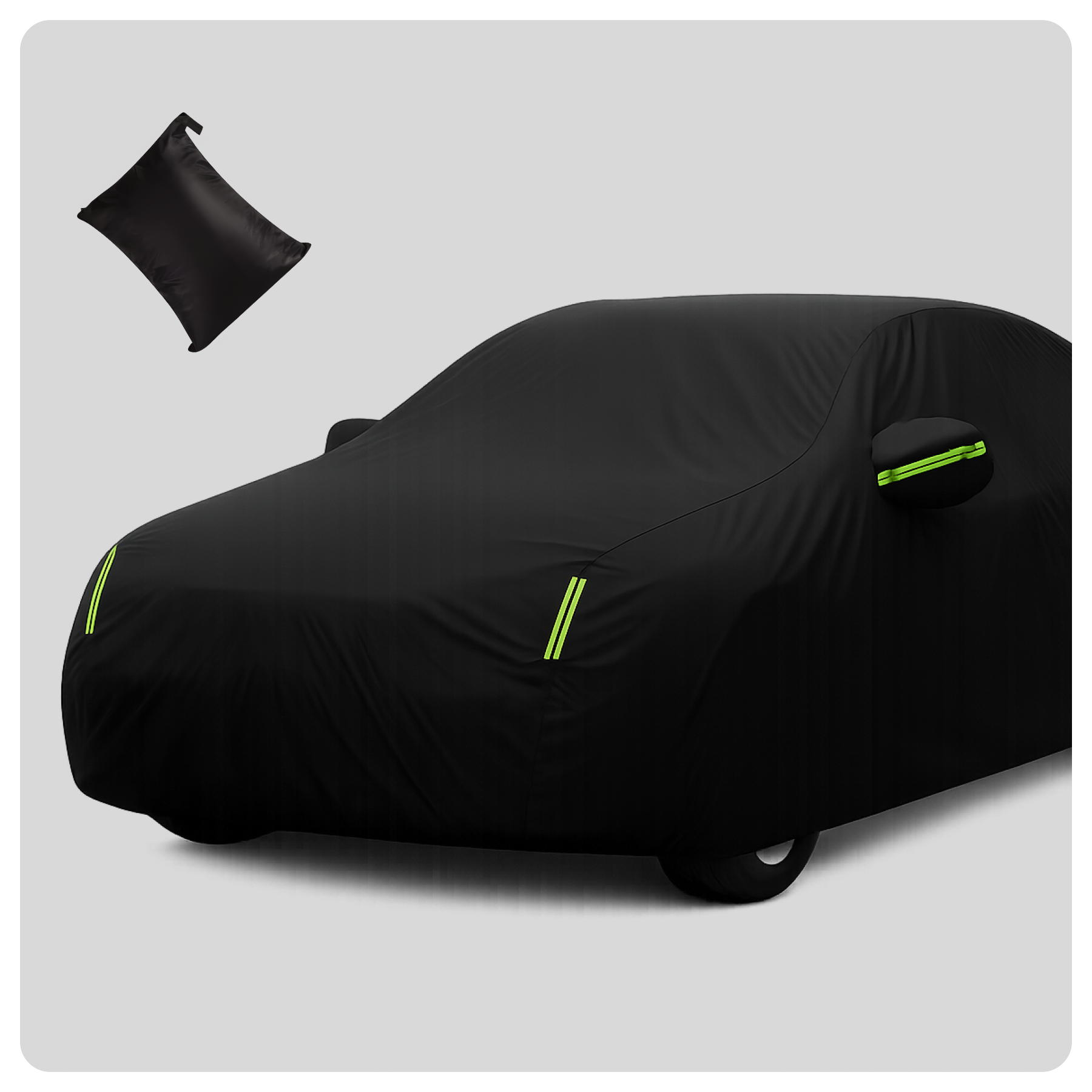 Тент автомобільний JoyPoint  XL 540х175х120 см Black