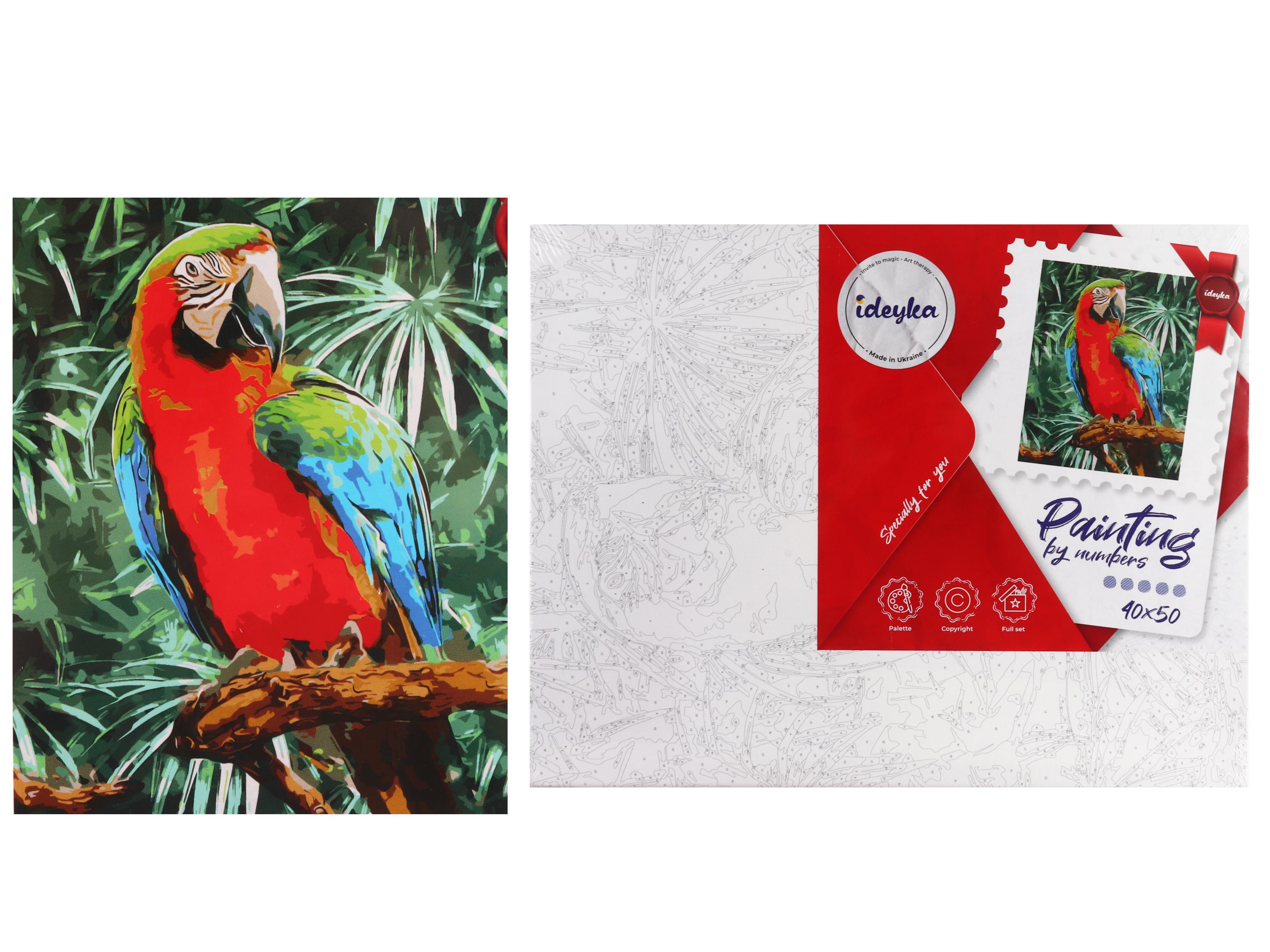 Картина за номерами Ideyka Райдужний красень кно4473 40x50 см (MTT-160953)