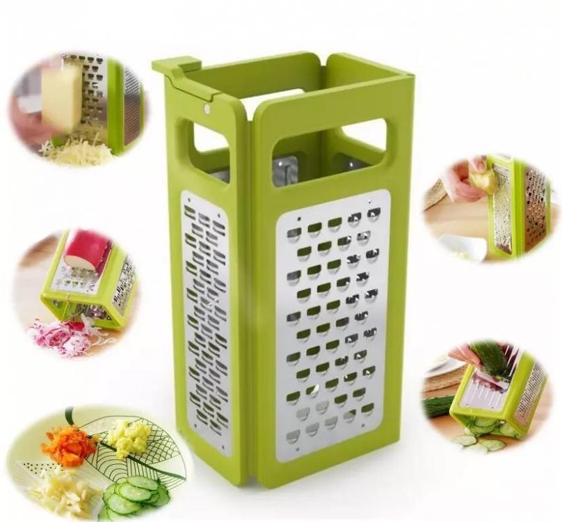 Терка складная для кухни 4в1 - фото 2 Терка складная для кухни 4в1 - фото 2