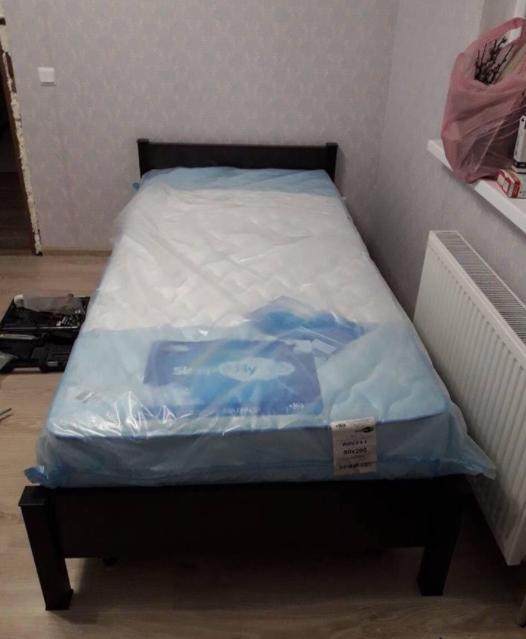 Кровать Мебель-Сервис Фантазия 90х200 см Венге темный (26789906) - фото 2 Кровать Мебель-Сервис Фантазия 90х200 см Венге темный (26789906) - фото 2