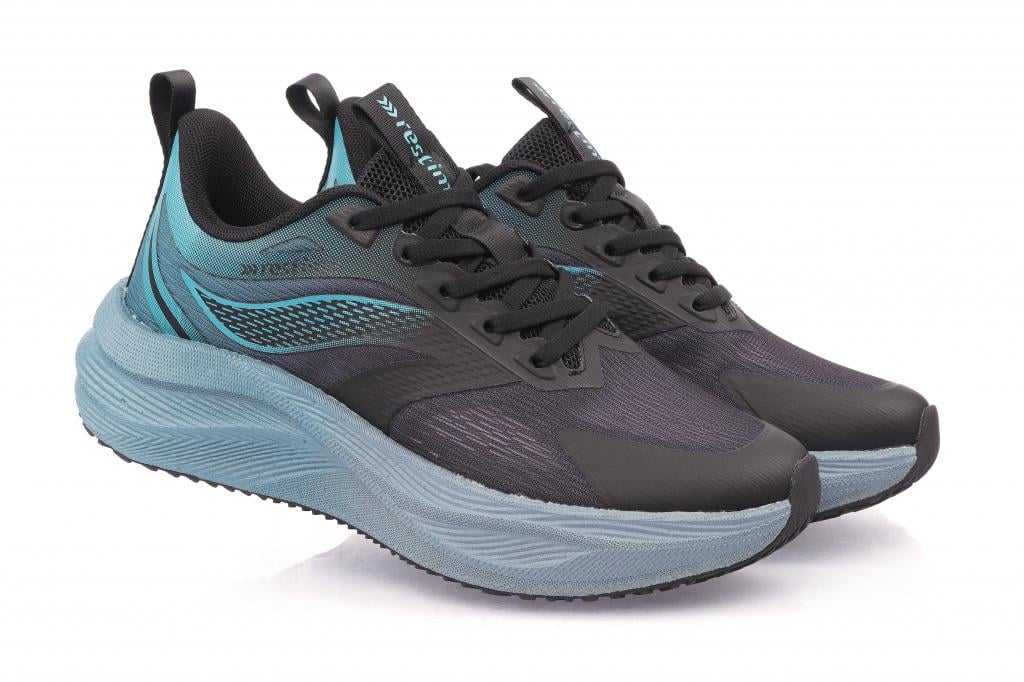 Кроссовки для мальчиков 25446 Черно-голубой