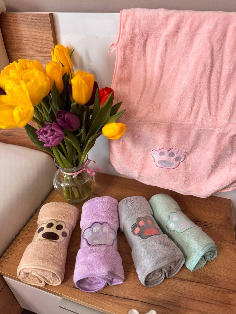 Полотенца гипоаллергенные из микрофибры 35х70 см (П4К-al-kuhnya25-001\2)