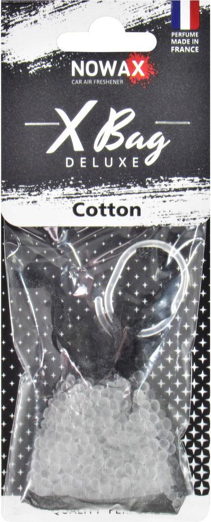 Ароматизатор для авто Nowax X Bag Deluxe Cotton на зеркало (NX07586)