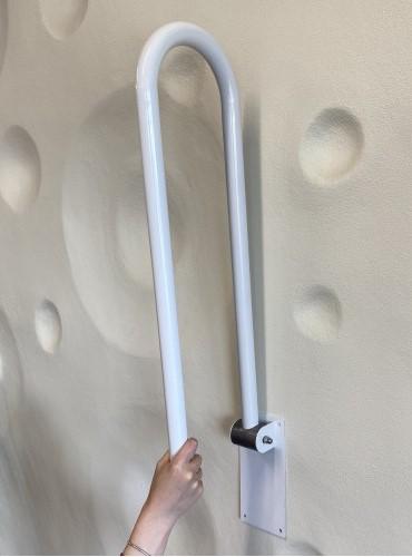 Поручень відкидний настінний Maxiflow 4832.2311S.102.00 Білий (13270) - фото 3 Поручень відкидний настінний Maxiflow 4832.2311S.102.00 Білий (13270) - фото 3