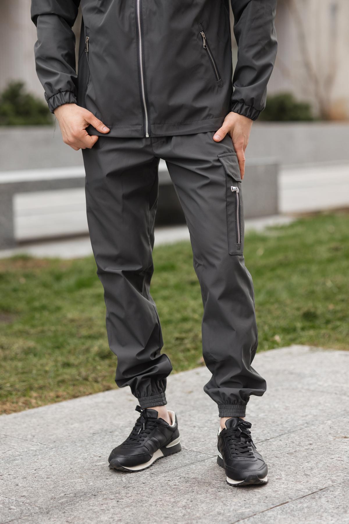 Костюм чоловічий Viter плащівка XXXL Графіт (1618227087/2/6) - фото 7