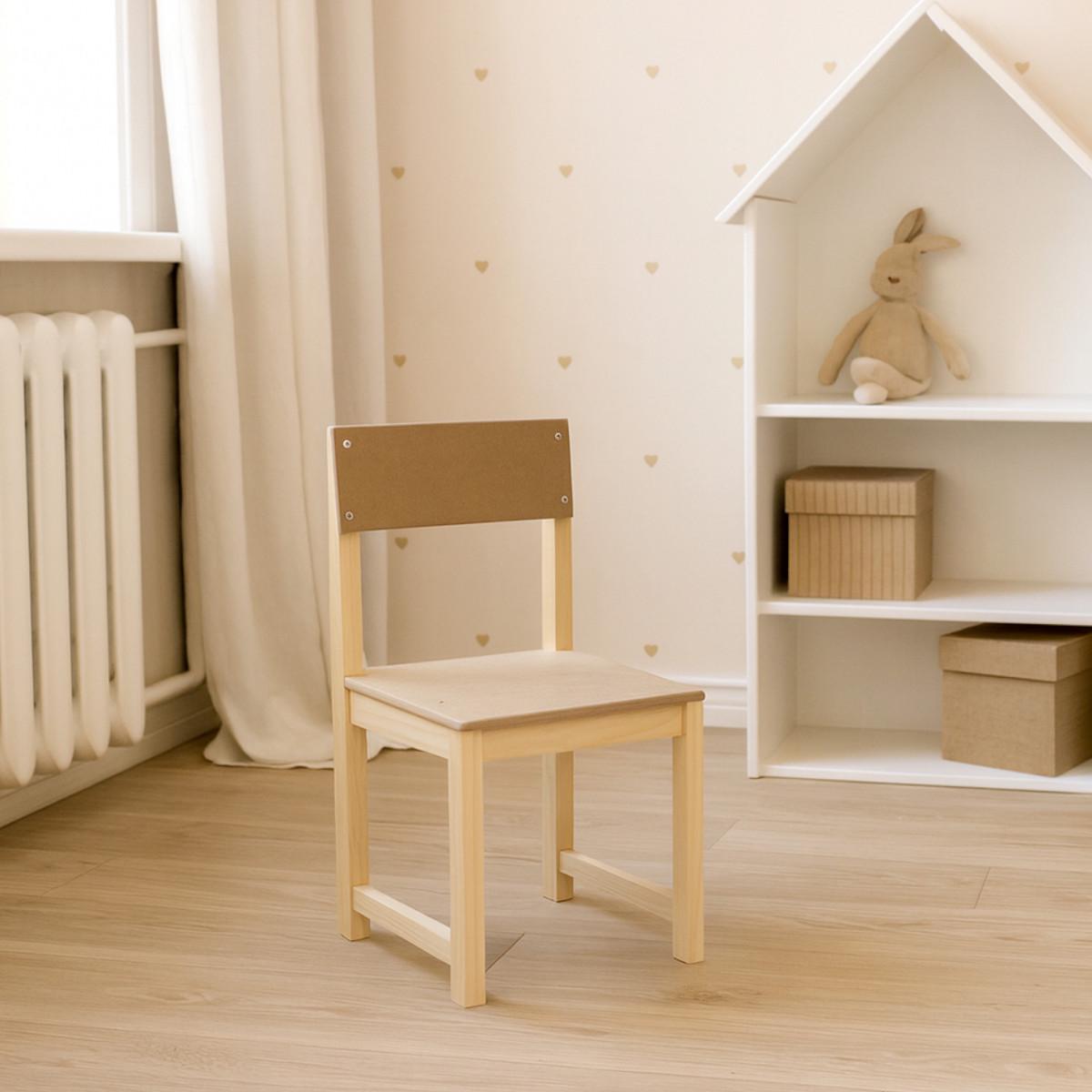 Стілець дитячий дерев'яний Kolodo 56 см Бежевий - фото 10 Стілець дитячий дерев'яний Kolodo 56 см Бежевий - фото 10