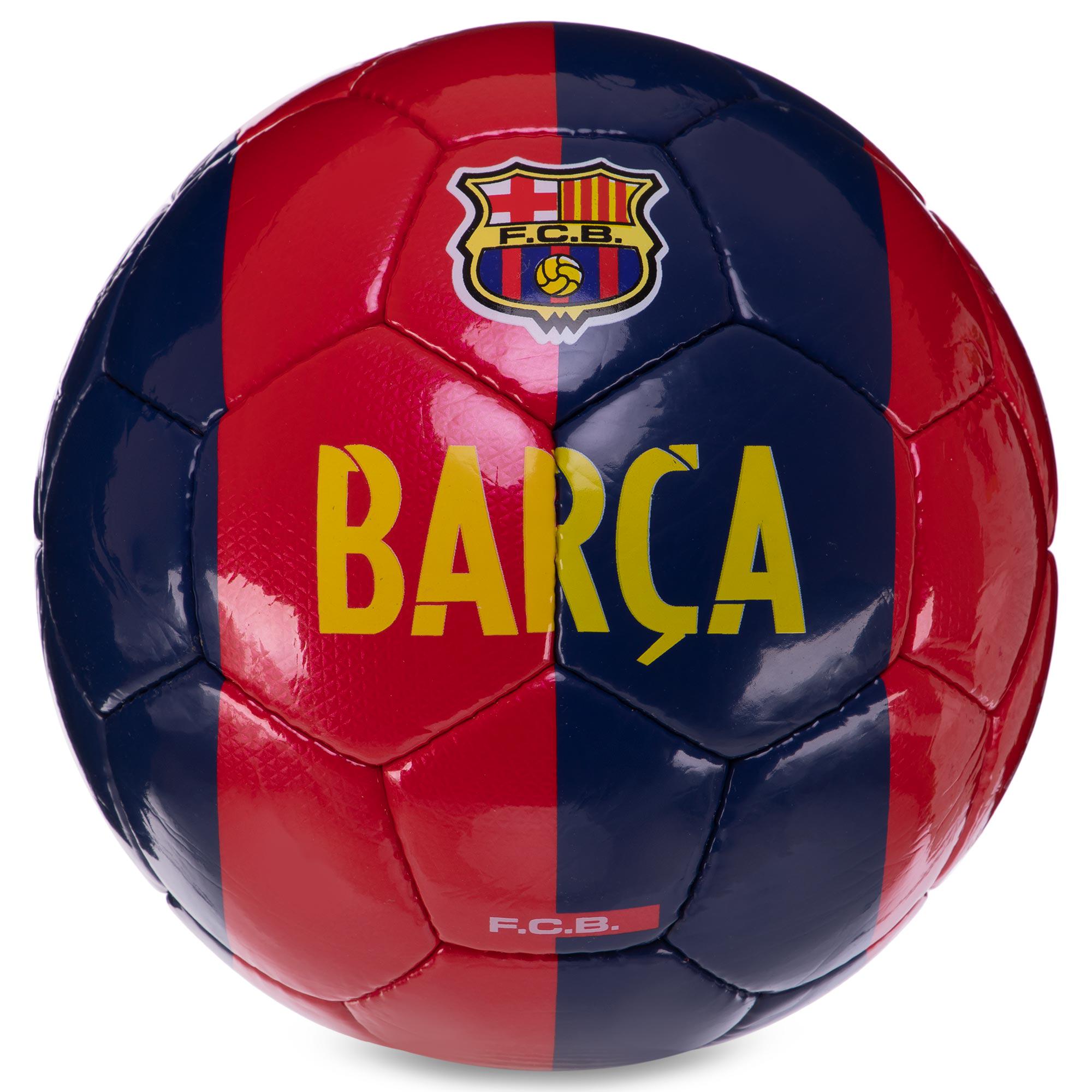 Мяч футбольный Zelart FCB BARCA BALLONSTAR FB-3476 №5 PU (DR008091)