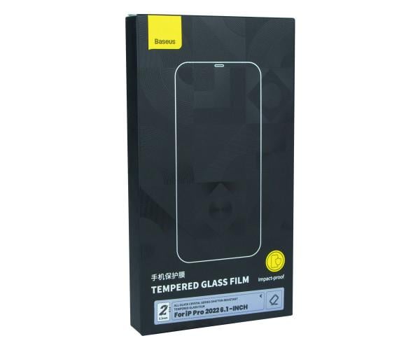 Защитное стекло Baseus Crystal Антиударное для Apple IPhone 14 2 шт. 0,3 мм Transparent (0500037355-2130112)