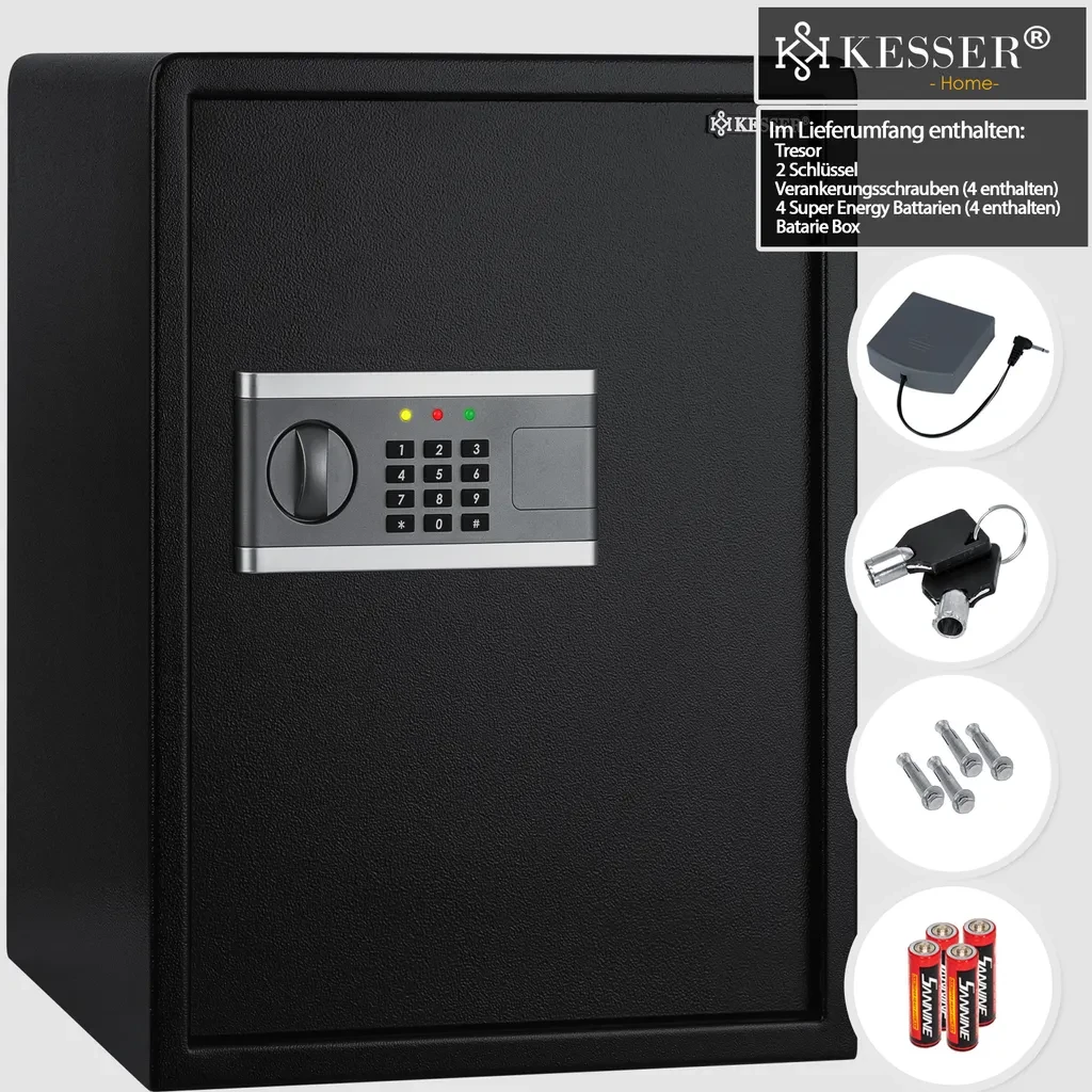 Сейф меблевий для дому та офісу 40x50x40 см - фото 8 Сейф меблевий для дому та офісу 40x50x40 см - фото 8