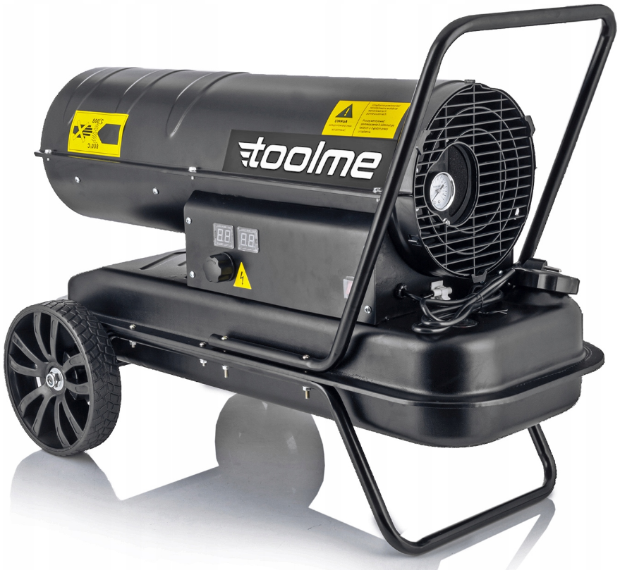 Тепловая пушка Toolme TM186 на колесах с термостатом 35 кВт (TM18612)