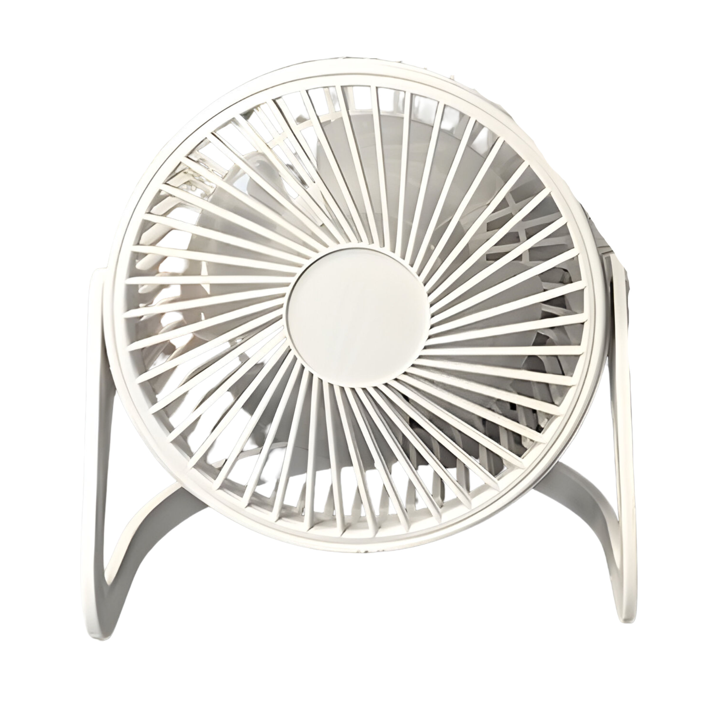 Вентилятор-USB настольный Белый (S402)