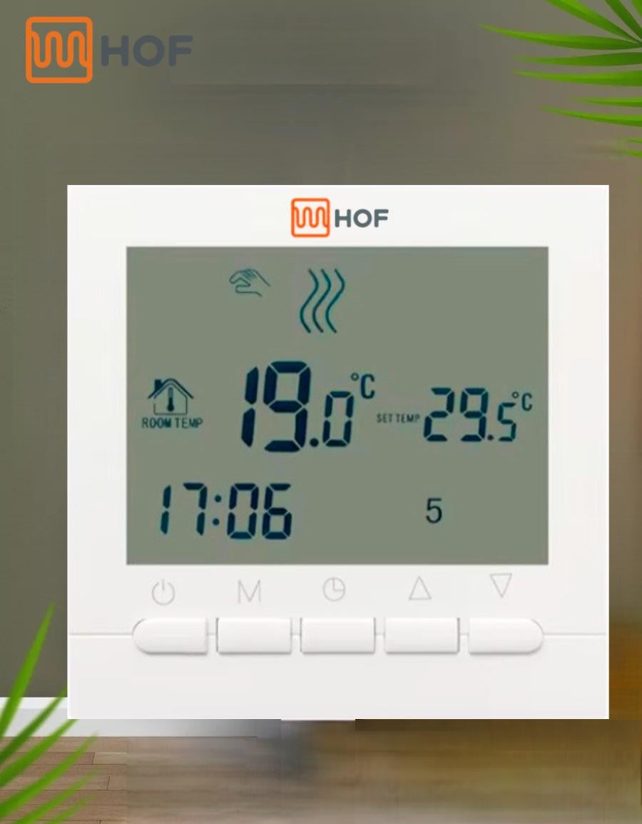 Терморегулятор Hof pro программируемый для теплого пола - фото 3