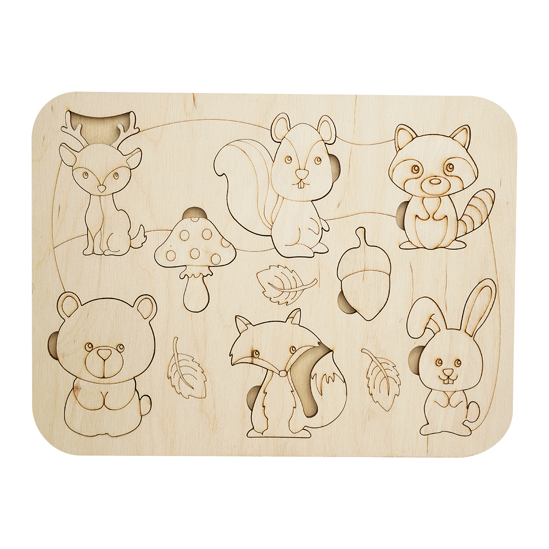 Планшет детский Animals деревянный (649)