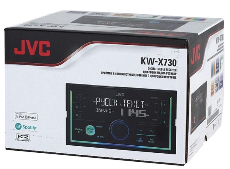 Автомагнитола JVC KW-X730 - фото 2