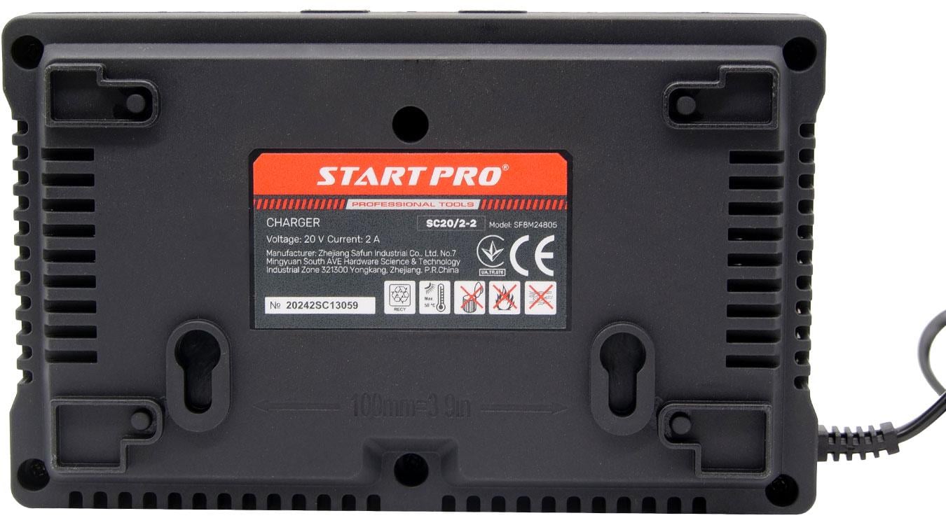 Зарядний пристрій для садової техніки START PRO 6388 SС20/2-2 (6389) - фото 4 Зарядний пристрій для садової техніки START PRO 6388 SС20/2-2 (6389) - фото 4