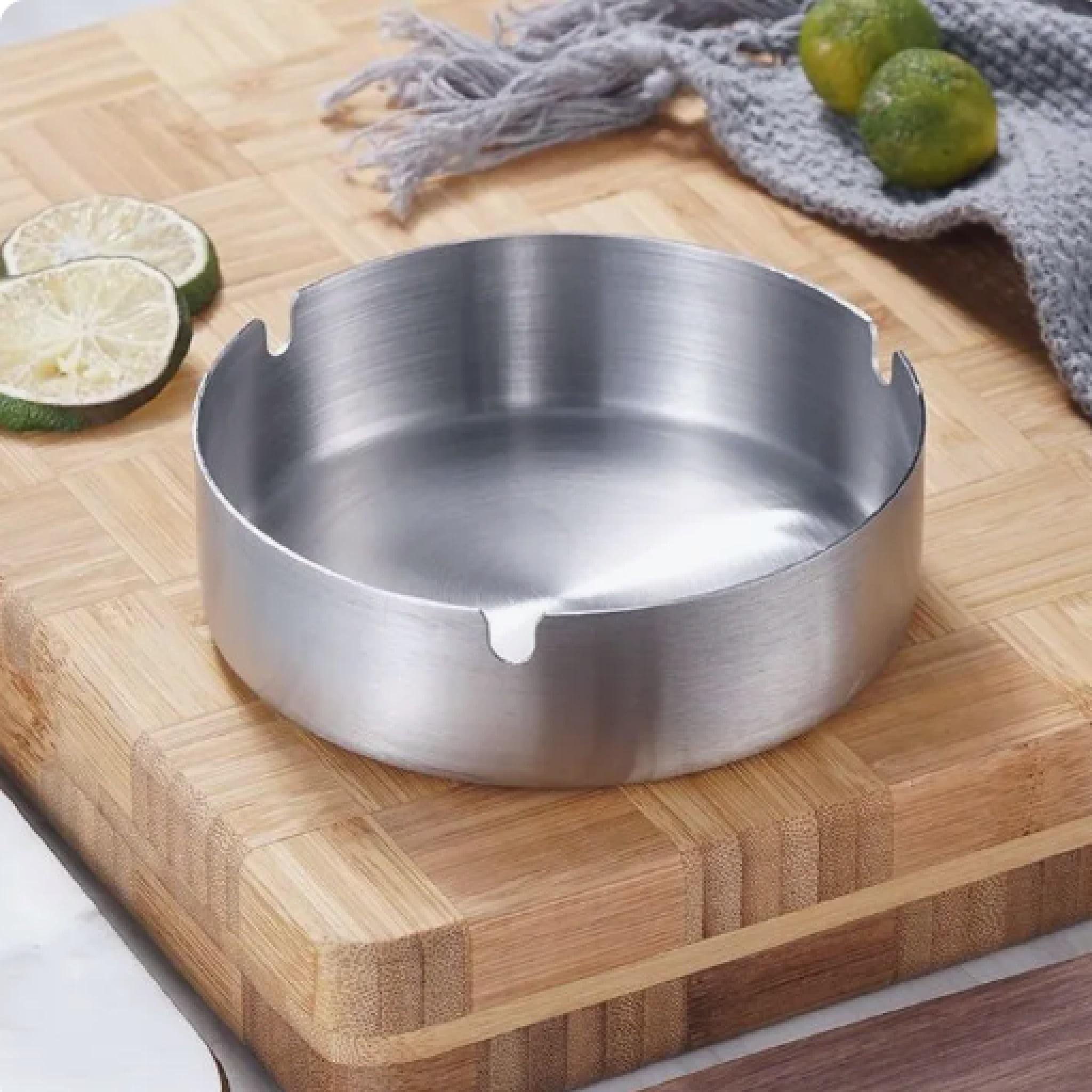 Попільничка металева бездимна HL-692 d 9 см (A_HL-692) - фото 2 Попільничка металева бездимна HL-692 d 9 см (A_HL-692) - фото 2