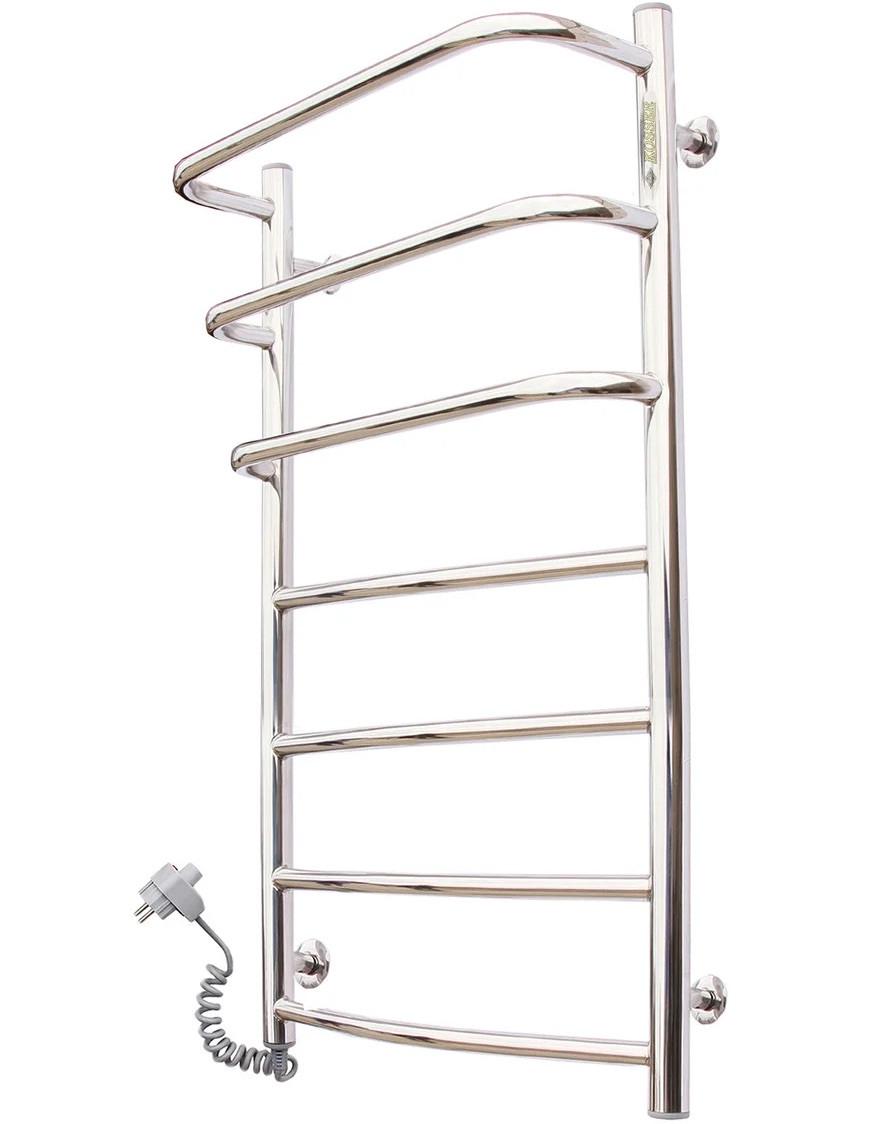 Полотенцесушитель электрический KOSSER Каскад Дуга EL 7 секций 900х500 мм