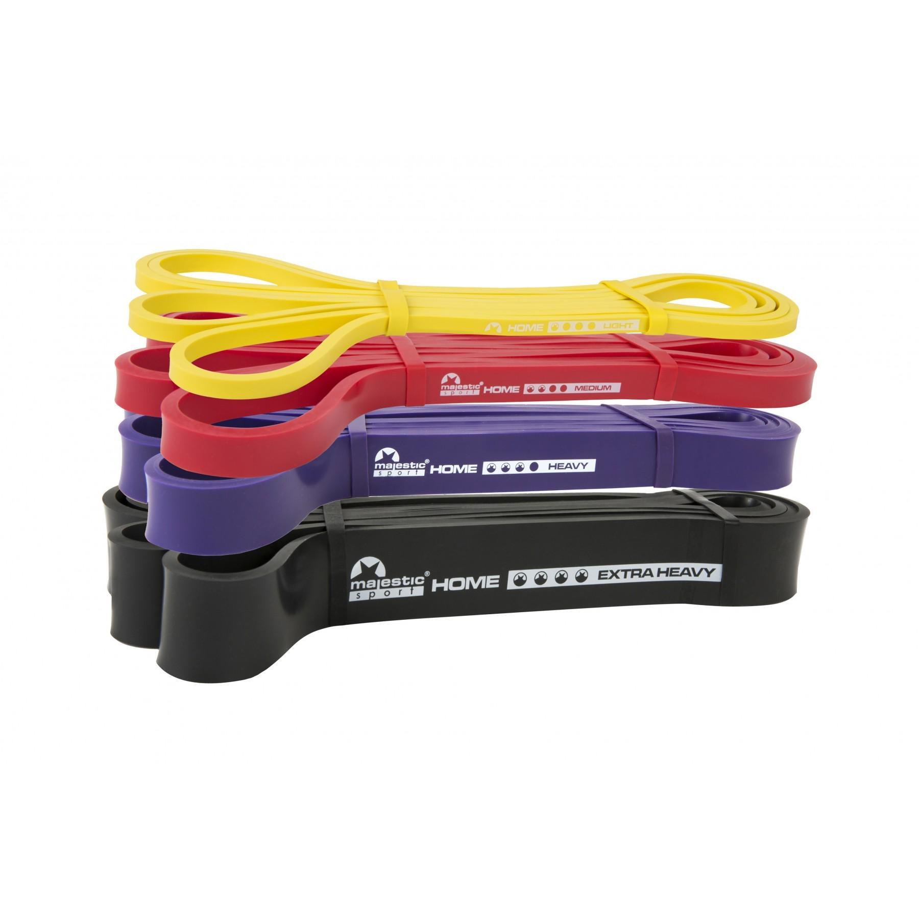 Резиновые петли Majestic Sport Home Power Band 2-39 кг 4 шт. (21596)