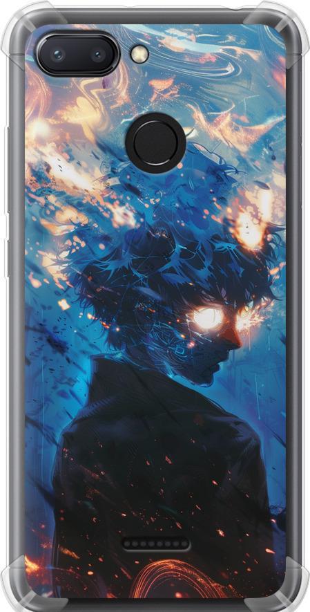 Чехол на Xiaomi Redmi 6 Сатору Годжо (6129sp-1521-42517)