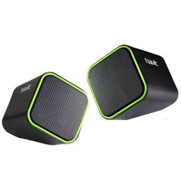 Акустична система Havit HV-SK473 USB 2,0 Black/Green (23231)