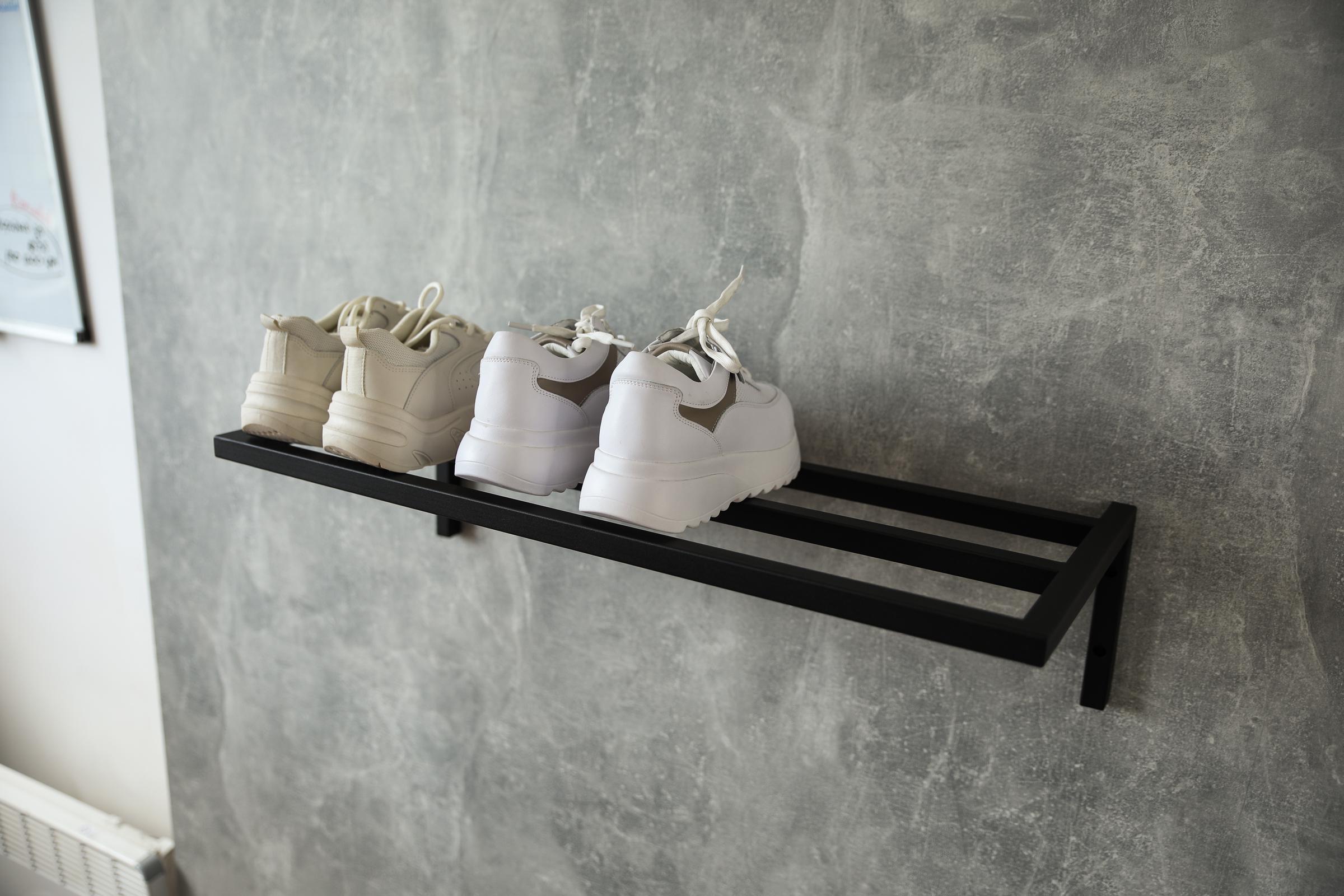 Полка для обуви Sharm одноэтажная из металла в стиле лофт 70х30х17 см (ML-17.4) - фото 6 Полка для обуви Sharm одноэтажная из металла в стиле лофт 70х30х17 см (ML-17.4) - фото 6